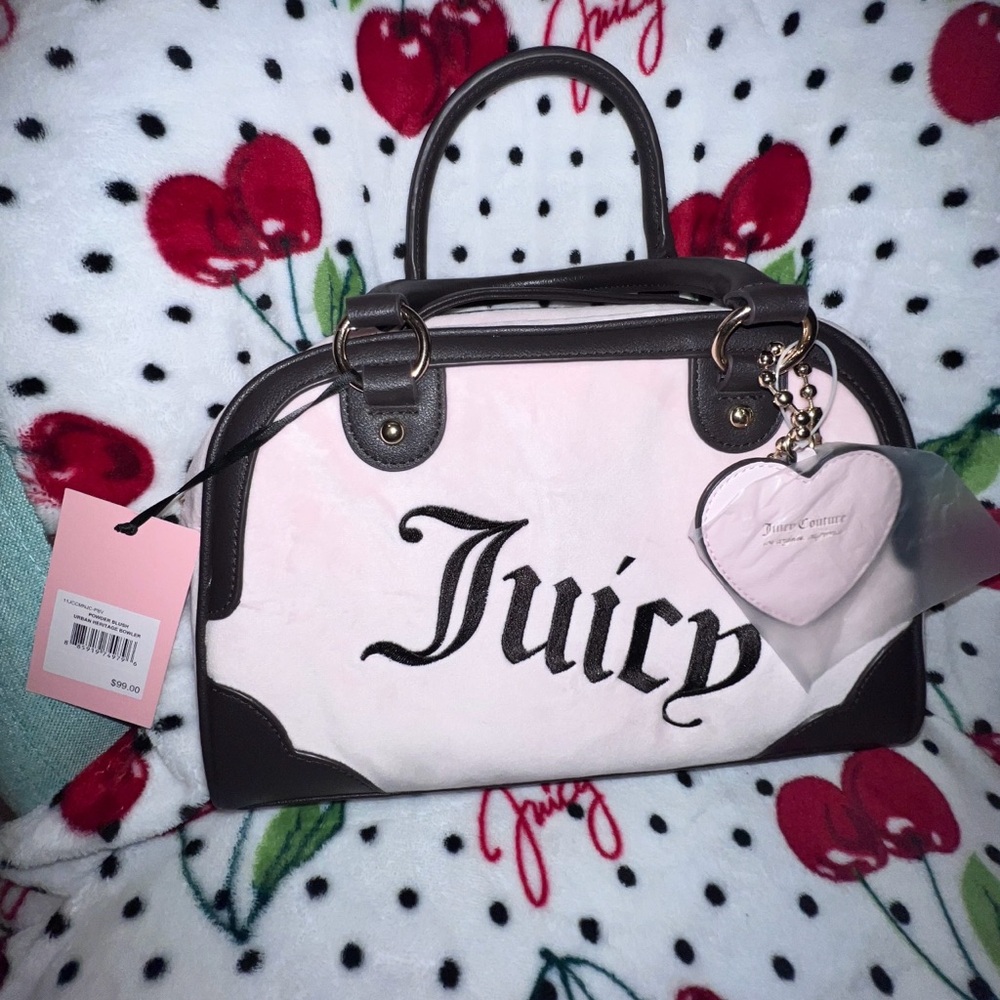 Juicy Couture Pink Blush Urban Heritage Bowler